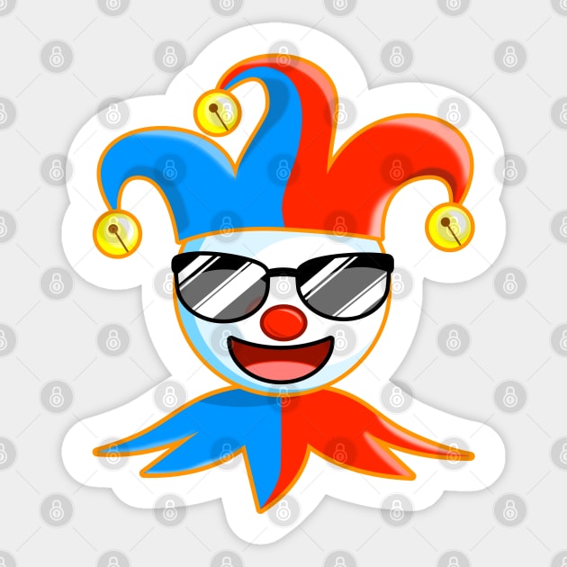 Jester Sticker by PnJ